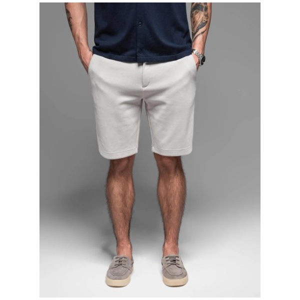 Svetlo-šedé chino pánske kraťasy V5 SRCS-0149 - L