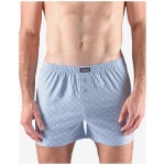 Svetlomodré bodkované pánske trenky - L/XL