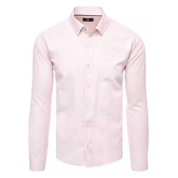 Svetloružová elegantná košeľa - XL