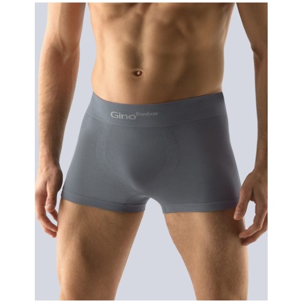 Tmavošedé pohodlné boxerky Bamboo Pure Line - S/M