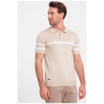 Trendy béžová polokošeľa V4 POSS-0118 - XL