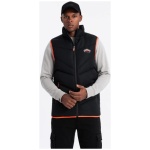 Trendy čierna prešívaná vesta V4 JAVJ-0210 - L/XL