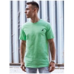 Trendy mentolové tričko s logom - XL