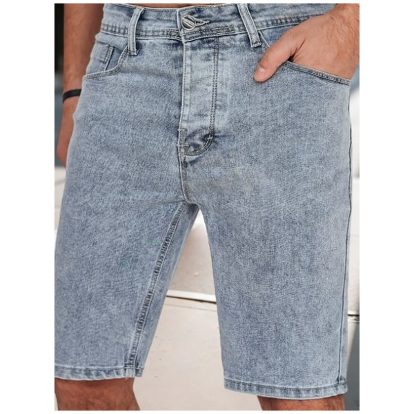 Trendy modré rifľové kraťasy - 32