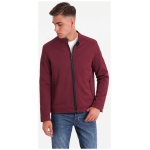 Trendy prechodná vínová motorkárska bunda V2 OM-JANP-0138 - XXL