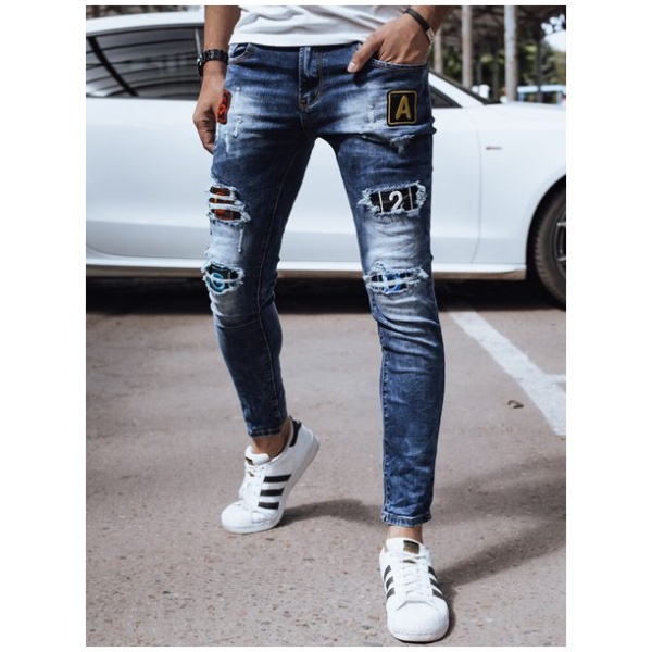 Trendy roztrhané džínsy pre pánov - 32/46