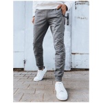 Trendy šedé pohodlné tepláky - XL/XXL