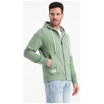Základná zelená mikina na zips V3 SSBZ-0178 - XXL