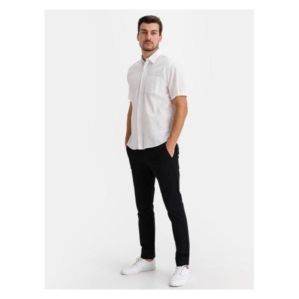 Základné khaki nohavice skinny fit GapFlex