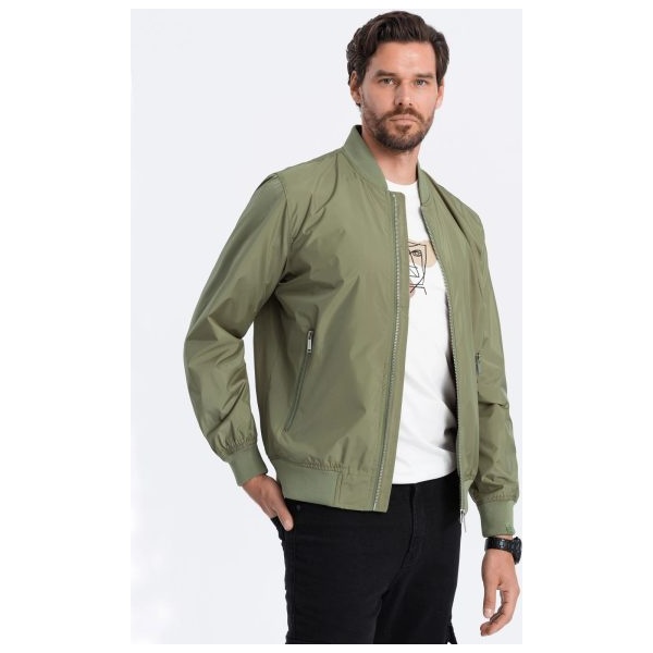 Zelená bomber bunda C439 - M