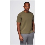 Basic olivové tričko s krátkym rukávom V4 TSCT-0240 - XXL