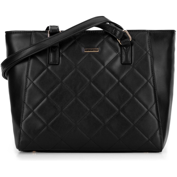 Dámska čierna shopper kabelka Wittchen 29-4Y-608-1