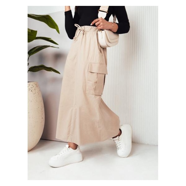Dámska maxi sukňa MERSALS light beige