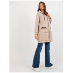 Dámska mikina s oversize strihom MARCELA béžová