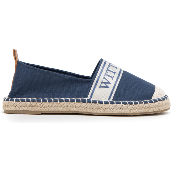 Dámske espadrilky s lemom a nápisom WITTCHEN 98-DP-802-N