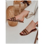 Dámske šľapky STELLSAN hnedé