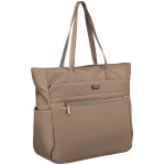 Elegantná dámska béžová shopper kabelka na rameno Peterson