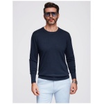 Jedinečný tmavomodrý pánsky sveter  V1 SWSW-0183 - XL