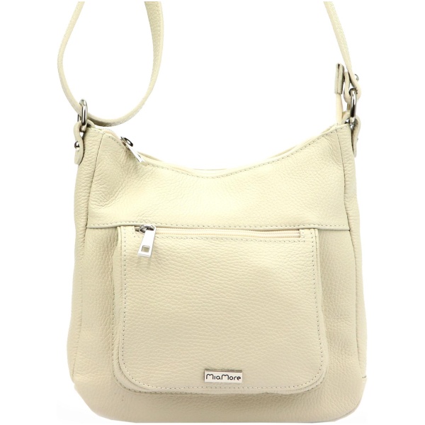 Kožená crossbody kabelka MiaMore