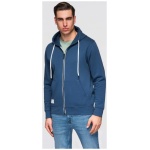 Pánska tmavomodrá mikina na zips V4 SSBZ-0272 - S