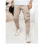 Pánske nohavice cargo khaki