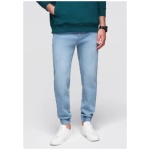 Pánske svetlomodré rifľové joggery V1 PADJ-0265 - XL