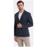 Športové granátové slim fit sako V3 BLZB-0101 - M