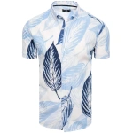 Štýlová pánska košeľa s krátkym rukávom