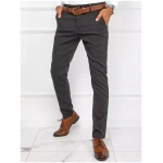 Tmavo-sivé elegantné nohavice skl.29