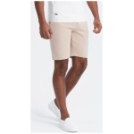 Béžové šortky z úpletu V2 W531 - XXL