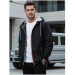 Čierna pánska prechodná bunda Dstreet TX4700