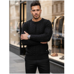 Čierny hrejivý sveter
