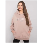 Dámska mikina Lille khaki RUE PARIS dark beige