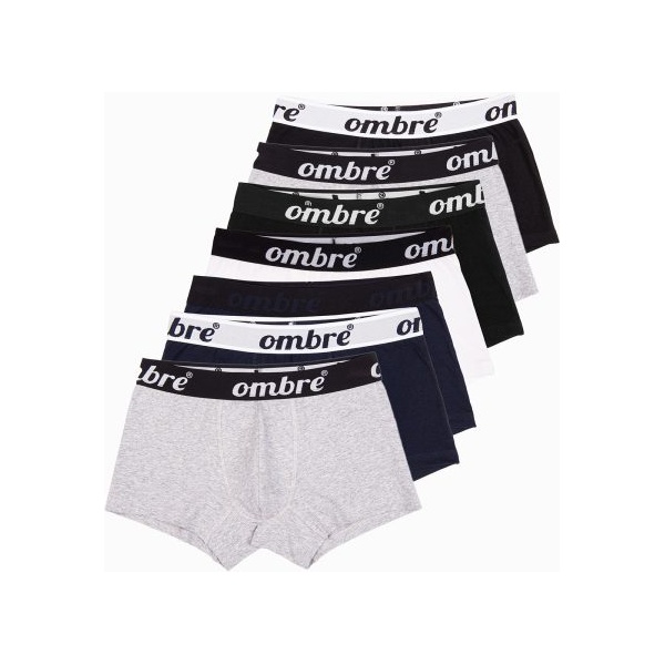 OMBRE boxerky om-unbo-0100 (7ks) - XL