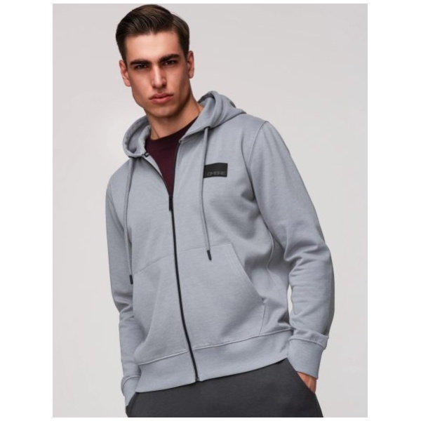 Originálna mikina pre mužov šedá V1 SSZP-0256 - XXL