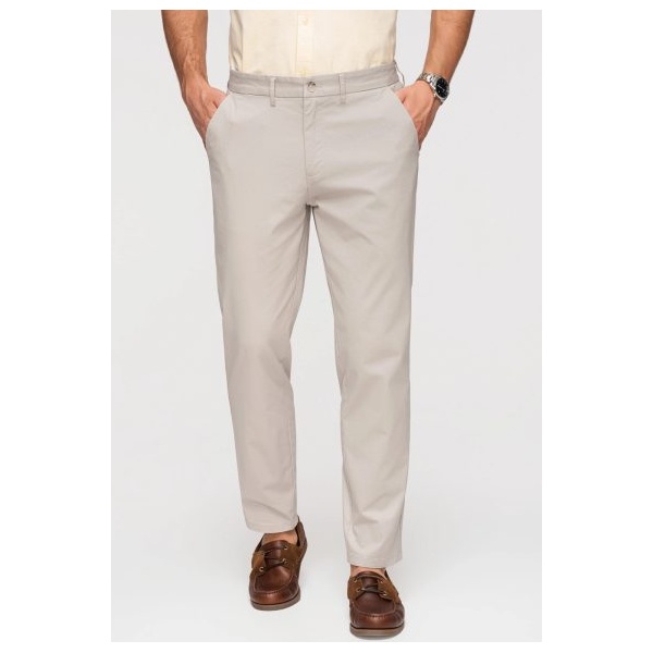 Pánske béžové chinos nohavice V2 PACP-0293 - XXL