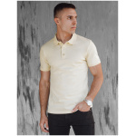 Pánske polo tričko žlté Dstreet PX0606