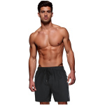 Pánske tmavošedé kraťasy Dstreet SX2529