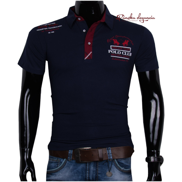 Polo tričko s top detailami.