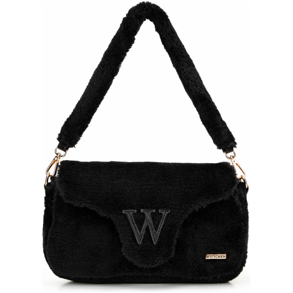 Čierna crossbody kabelka 99-4Y-217-1