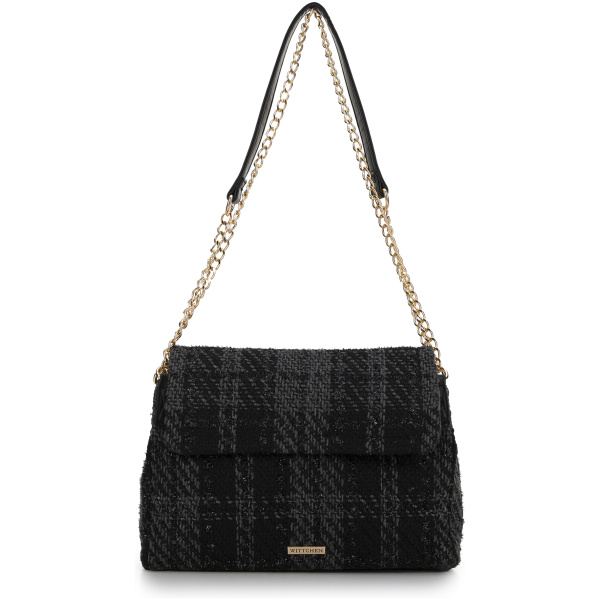 Čierna crossbody kabelka 99-4Y-412-1