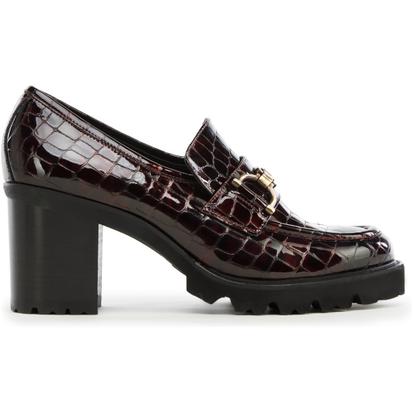 Croco lakované lodičky s prackou 97-D-108-3