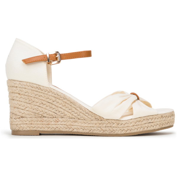 Dámske espadrilky s mašľou 100-P-812-9