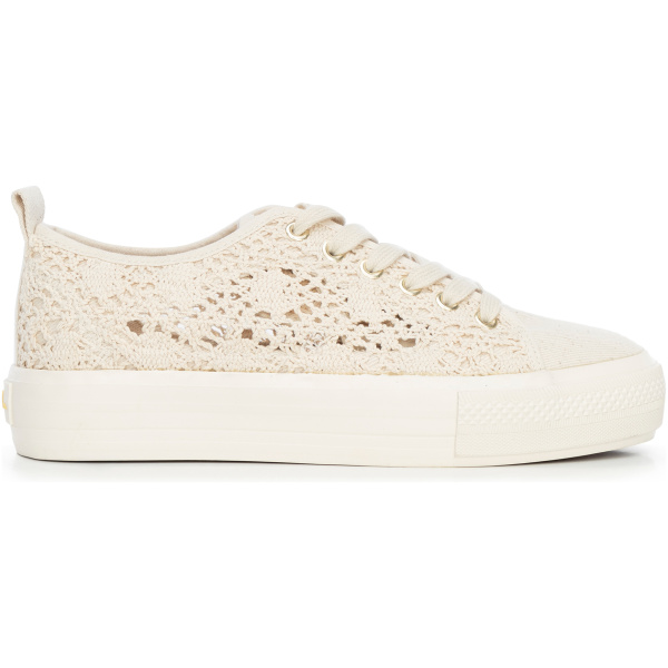 Dámske sneakersy béžové 100-DP-802-9