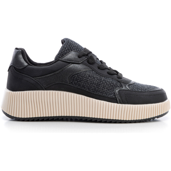 Dámske sneakersy čierne 99-DP-402-1