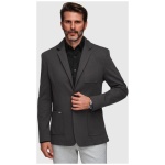 Grafitové športové slim fit sako V1 M165 - L