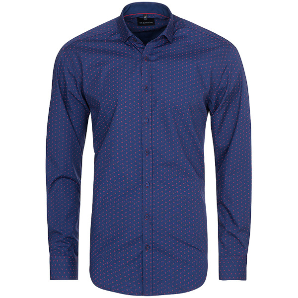 Košeľa so vzorom v SLIM FIT strihu Di Selentino - TenerifeSLIM