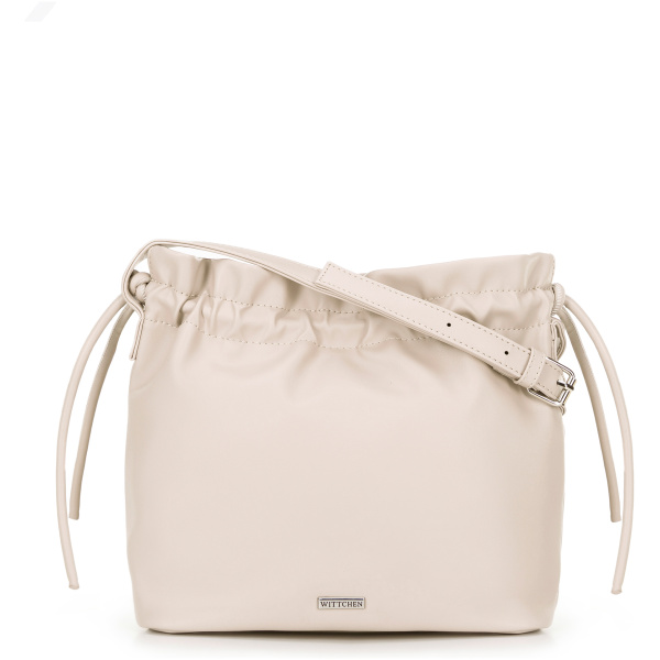 Krémová crossbody kabelka 100-4Y-435-9