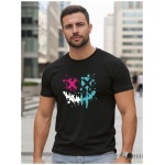 Originálne čierne pánske tričko - XL