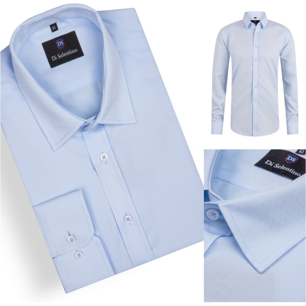 Pánska košeľa v SLIM FIT strihu Di Selentino - GenoaSLIM